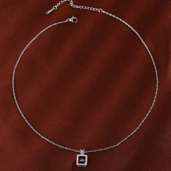 925 Sterling Silver Womens 2ct Diamond Pendant Necklace  925 Sterling Silver Womens 2ct Diamond Pendant Necklace Ladies New 16 18 Jewelry